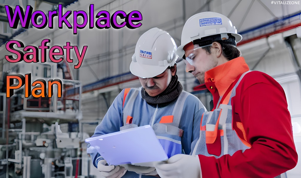 Top Tips For Creating A Workplace Safety Plan | VitalyTennant.com | #vitalizeone 1