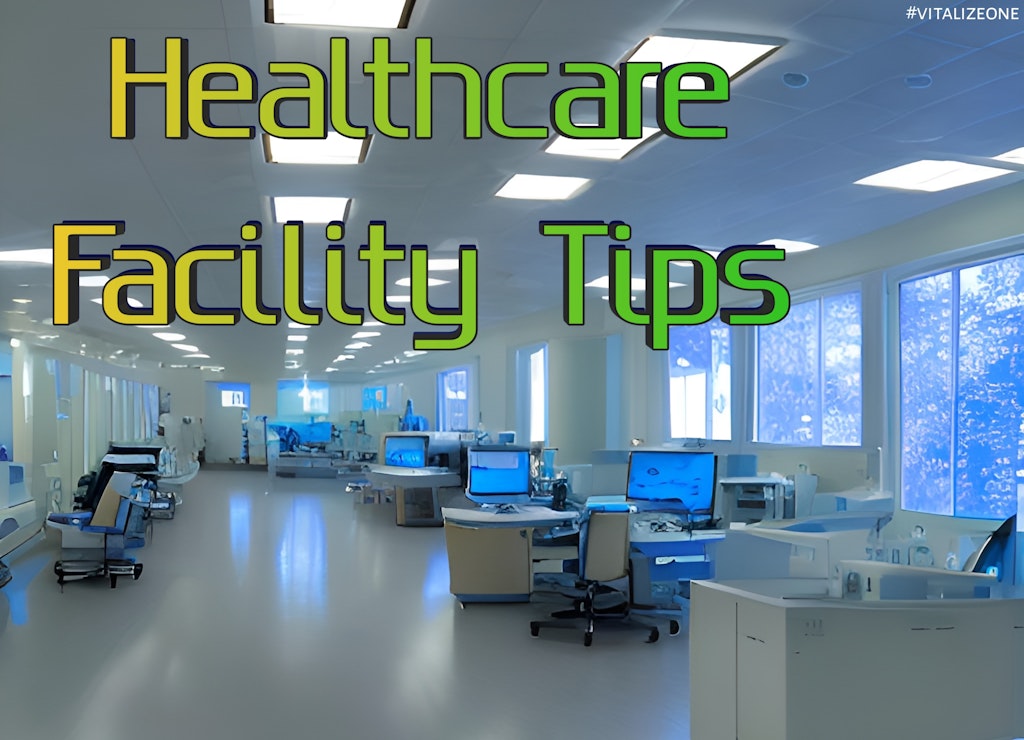 Create A Wonderful Healthcare Facility With These Tips | VitalyTennant.com | #vitalizeone
