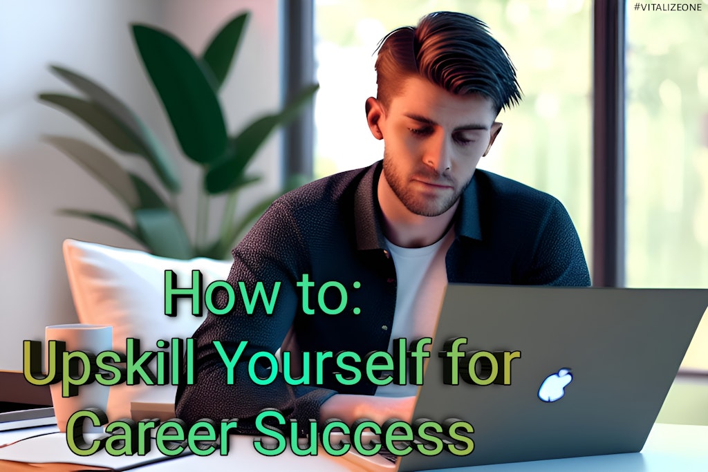 How to Upskill Yourself for Career Success | VitalyTennant.com | #vitalizeone 1